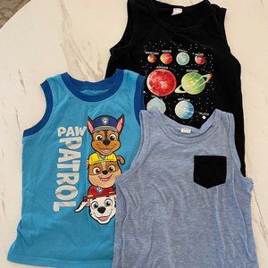 3 boys tank tops